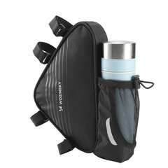 Wozinsky frame bottle bag black (WBB23BK) цена и информация | Сумки, держатели для телефонов | kaup24.ee