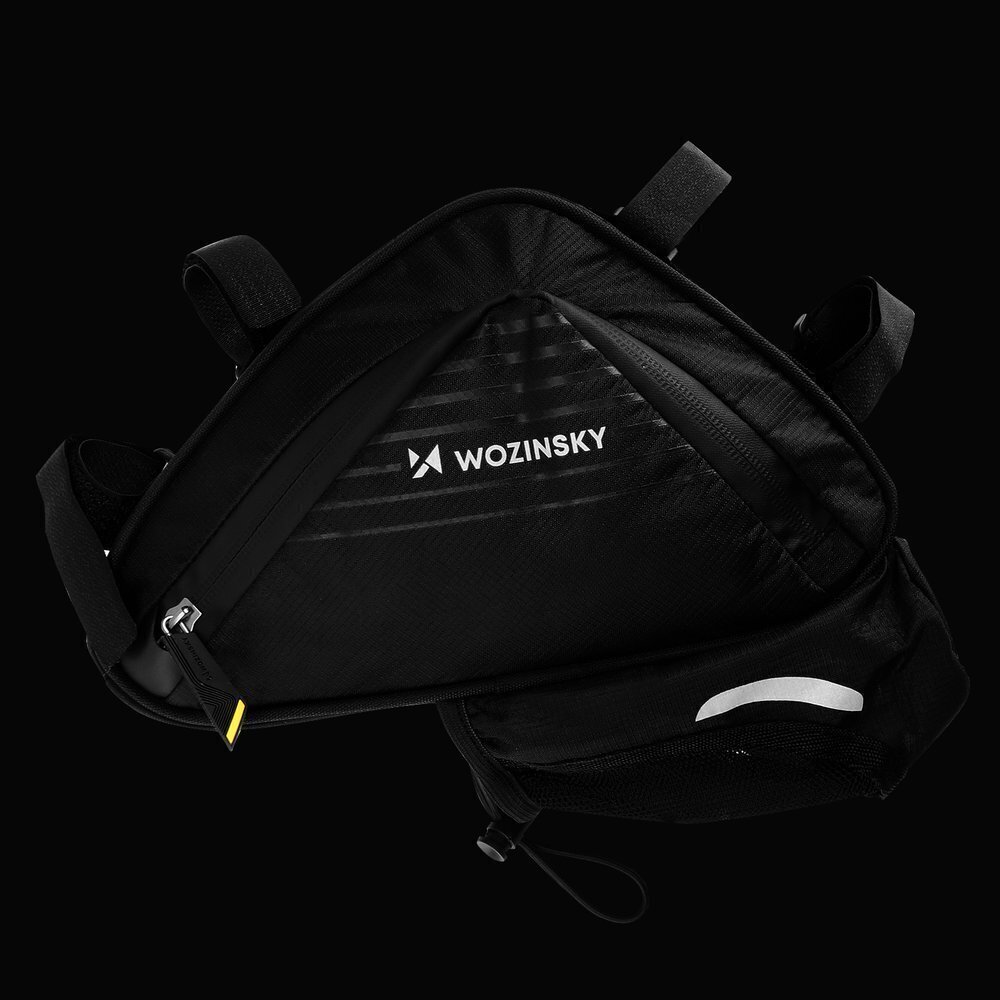 Wozinsky frame bottle bag black (WBB23BK) цена и информация | Rattakotid ja telefonikotid | kaup24.ee