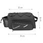 Wozinsky Bicycle Bike Pannier Bag Rear Trunk Bag with Shoulder Strap 9L black (WBB22BK) цена и информация | Pakiraamid | kaup24.ee