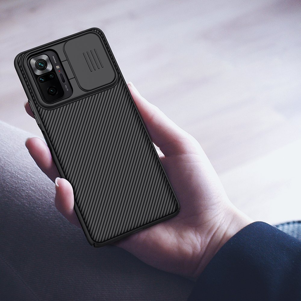 Nillkin CamShield Hard Case for Xiaomi Redmi Note 10 Pro Black hind ja info | Telefoni kaaned, ümbrised | kaup24.ee