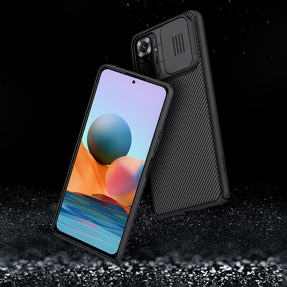 Nillkin CamShield Hard Case for Xiaomi Redmi Note 10 Pro Black hind ja info | Telefoni kaaned, ümbrised | kaup24.ee