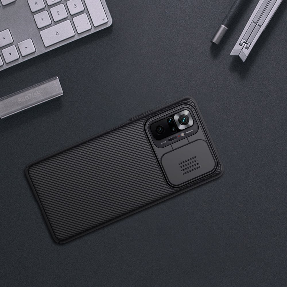 Nillkin CamShield Hard Case for Xiaomi Redmi Note 10 Pro Black цена и информация | Telefoni kaaned, ümbrised | kaup24.ee