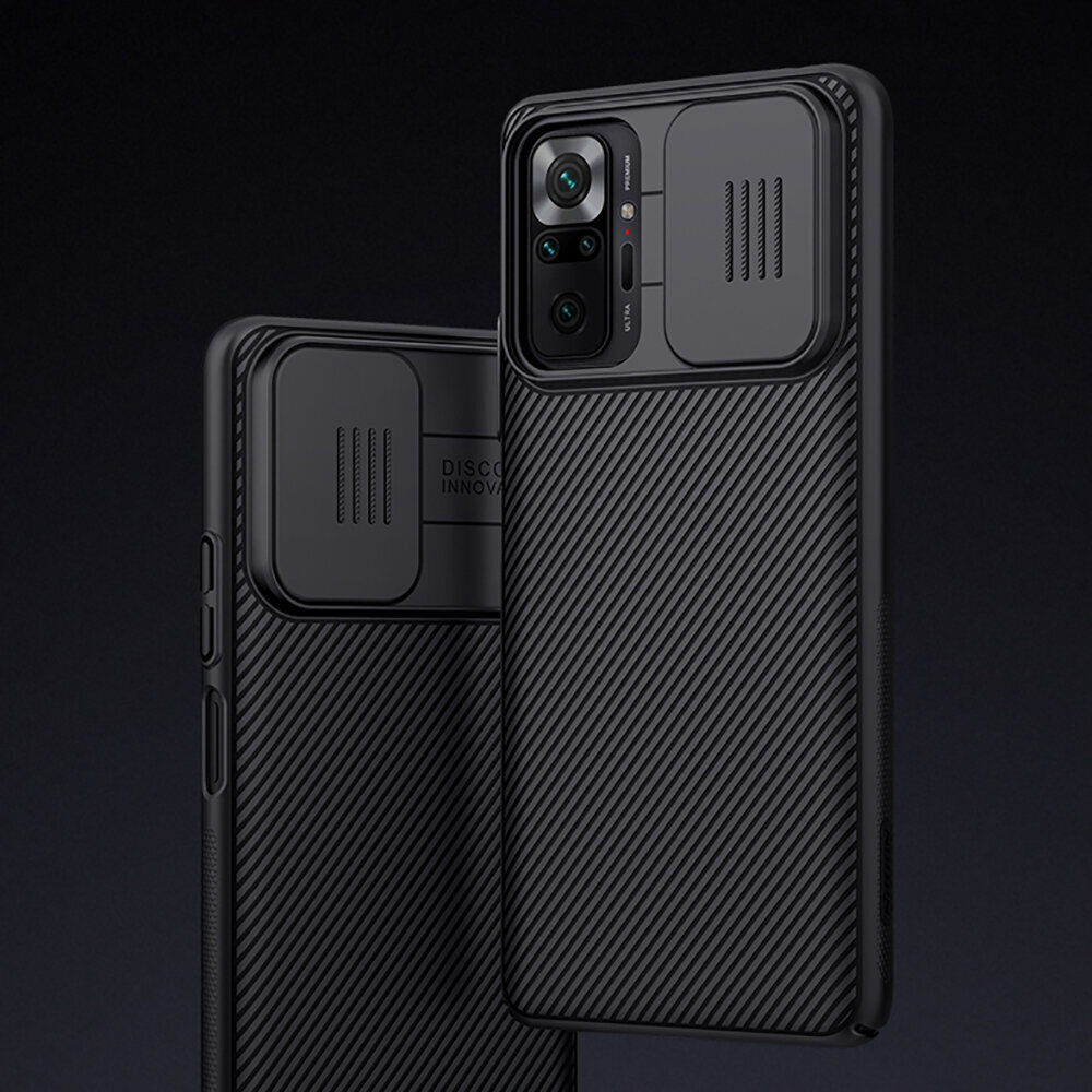 Nillkin CamShield Hard Case for Xiaomi Redmi Note 10 Pro Black hind ja info | Telefoni kaaned, ümbrised | kaup24.ee