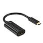 Choetech unidirectional cable adapter USB Type C Thunderbolt 3 (Male) to HDMI 2.0 4K@60Hz (female) black (HUB-H04BK) цена и информация | USB jagajad, adapterid | kaup24.ee