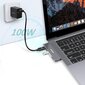 Choetech multifunctional docking station HUB for Apple MacBook Pro USB Typ C 7in2 100W Thunderbolt 3 gray (HUB-M14) hind ja info | USB jagajad, adapterid | kaup24.ee