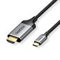 Choetech unidirectional cable adapter USB Type C (Male) to HDMI (Male) 4K 60Hz 2m black (CH0021-BK) цена и информация | USB jagajad, adapterid | kaup24.ee