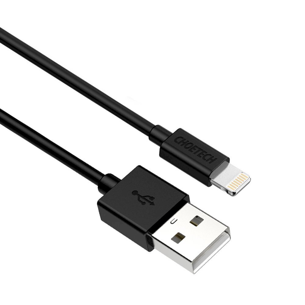 Choetech MFI USB - Lightning charging data cable 1,2m white (IP0026 white) цена и информация | Mobiiltelefonide kaablid | kaup24.ee