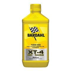 Mootorratta mootoriõli Bardahl XT-4 SAE 10W 60 (1L) hind ja info | Mootoriõlid | kaup24.ee