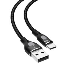 Proda Azeada FengXing Fast Charging Cable USB - USB Type C 20W 5 A 1m black (PD-B53a) цена и информация | Кабели для телефонов | kaup24.ee