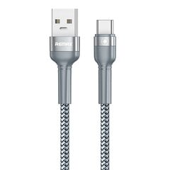 REMAX Jany Data USB - USB Typ C Cable Power Delivery 100 W 5 A 1 m silver (RC-170) цена и информация | Кабели для телефонов | kaup24.ee