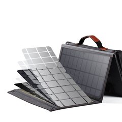 Choetechi kokkupandav päikeselaadija päikeseenergia fotogalvaaniline 36 W kiirlaadimine, toiteallikas USB / USB Type C (94 x 36 cm) hall (SC006) hind ja info | Akupangad | kaup24.ee