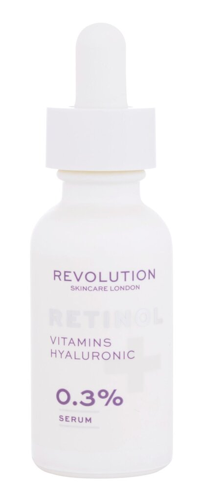 Näoseerum Revolution Skincare Retinol Vitamins Hialuronic 30 ml цена и информация | Näoõlid, seerumid | kaup24.ee