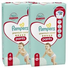 Подгузники-трусики PAMPERS Premium Care Pants, размер 4, 116 шт. цена и информация | Пеленки | kaup24.ee