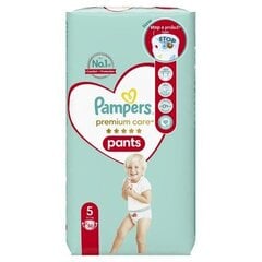 Подгузники-трусики PAMPERS Premium Care Pants, Размер 5, 104 шт. цена и информация | Пеленки | kaup24.ee