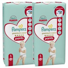 Подгузники-трусики PAMPERS Premium Care Pants, Размер 5, 104 шт. цена и информация | Подгузники | kaup24.ee