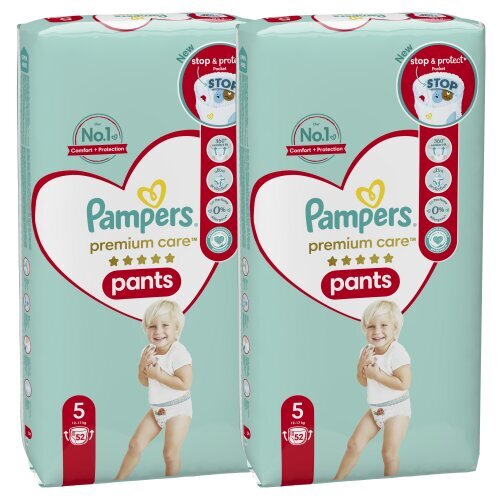 Püksmähkmed Pampers Premium Care Pants, suurus 5, 104 tk цена и информация | Mähkmed | kaup24.ee