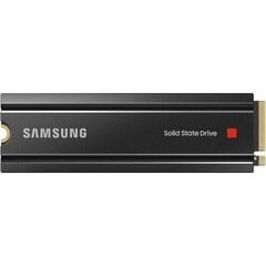 SSD|SAMSUNG|980 Pro|1TB|M.2|PCIE|NVMe|Write speed 5000 MBytes/sec|Read speed 7000 MBytes/sec|MZ-V8P1T0CW цена и информация | Внутренние жёсткие диски (HDD, SSD, Hybrid) | kaup24.ee