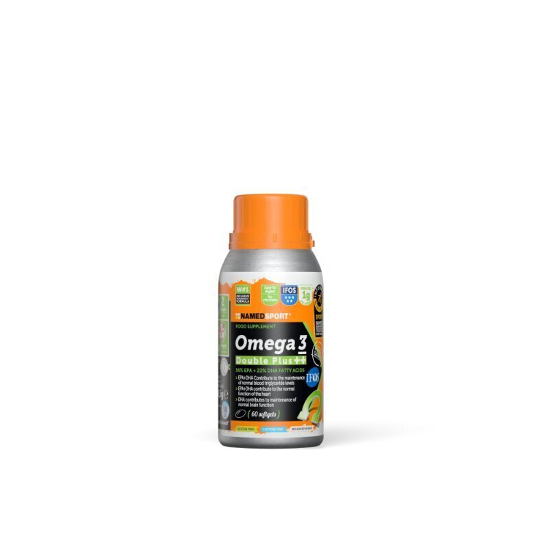 Toidulisand Namedsport Omega 3 Double Plus ++, 60 kapslit hind ja info | Vitamiinid, toidulisandid, preparaadid tervise heaoluks | kaup24.ee