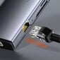 Hub 11in1 Baseus Metal Gleam Series, USB-C kuni 3x USB 3.0 + 2x HDMI + USB-C PD + Ethernet RJ45 + microSD / SD + VGA + AUX hind ja info | USB jagajad, adapterid | kaup24.ee