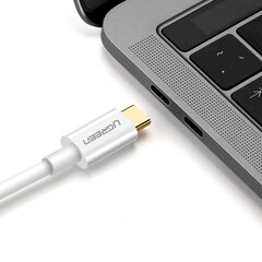 Ugreen ühesuunaline C-tüüpi USB-ekraaniport 4K 1,5 m must (MM139) adapterkaabel hind ja info | Mobiiltelefonide kaablid | kaup24.ee