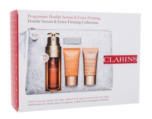 Набор для ухода за кожей лица Clarins Programme Double & Extra Firming цена и информация | Сыворотки для лица, масла | kaup24.ee