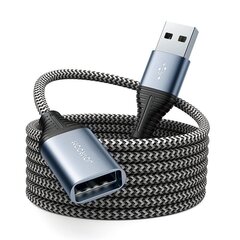 Удлинительный кабель Joyroom USB 2.0 (гнездо) - USB (штекер), 2 м, серый (S-2030N13) цена и информация | Кабели для телефонов | kaup24.ee