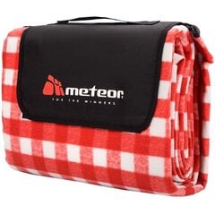 Piknikumatt Meteor Checkered, 200x200 cm, punane hind ja info | Matkamadratsid, matkamatid | kaup24.ee