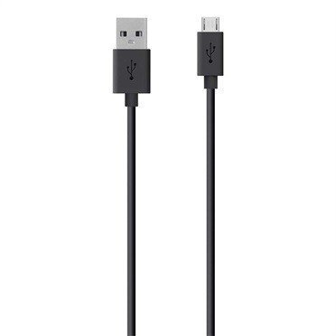 BELKIN MIXIT↑ Micro-USB to USB ChargeSync Cable, Black цена и информация | Mobiiltelefonide kaablid | kaup24.ee