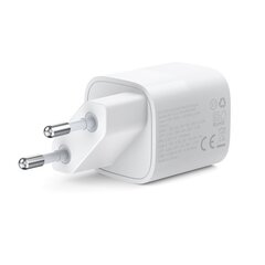 Choetech Fast USB Wall Charger USB Type C PD QC 33W white (PD5006) цена и информация | Зарядные устройства для телефонов | kaup24.ee