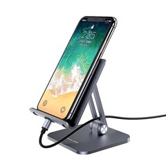 Ugreen foldable smartphone stand  phone stand gray (LP263) цена и информация | Mobiiltelefonide hoidjad | kaup24.ee