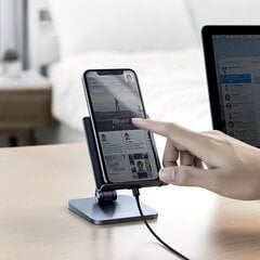 Ugreen foldable smartphone stand  phone stand gray (LP263) цена и информация | Держатели для телефонов | kaup24.ee