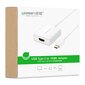 Ugreen USB Type C (mees) – HDMI (emane) adapter valge (40273) цена и информация | Mobiiltelefonide kaablid | kaup24.ee