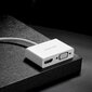 Ugreen adapteri videomuundur USB-tüüp C – HDMI / VGA valge (MM123) hind ja info | USB jagajad, adapterid | kaup24.ee