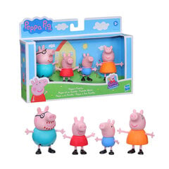 PEPPA PIG Mängukomplekt Perekond hind ja info | Tüdrukute mänguasjad | kaup24.ee