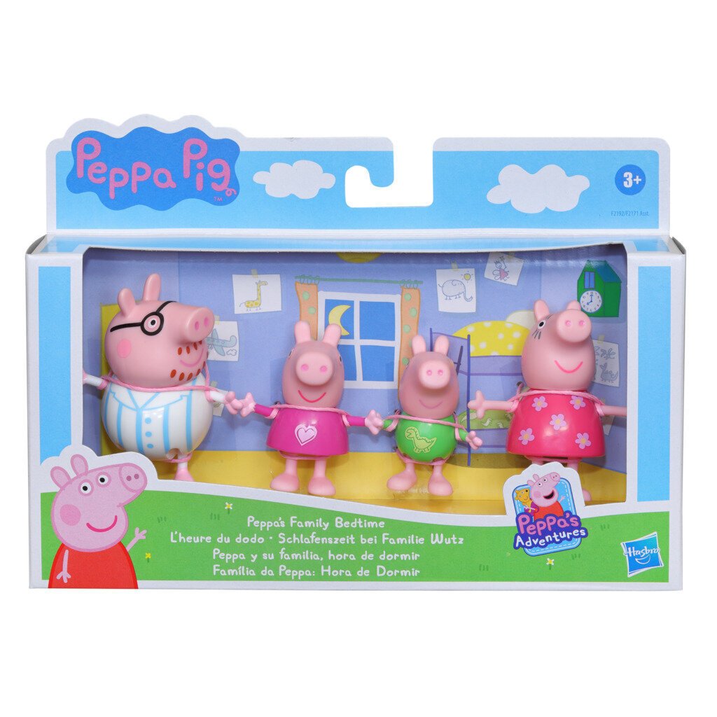 PEPPA PIG Mängukomplekt Perekond hind ja info | Tüdrukute mänguasjad | kaup24.ee