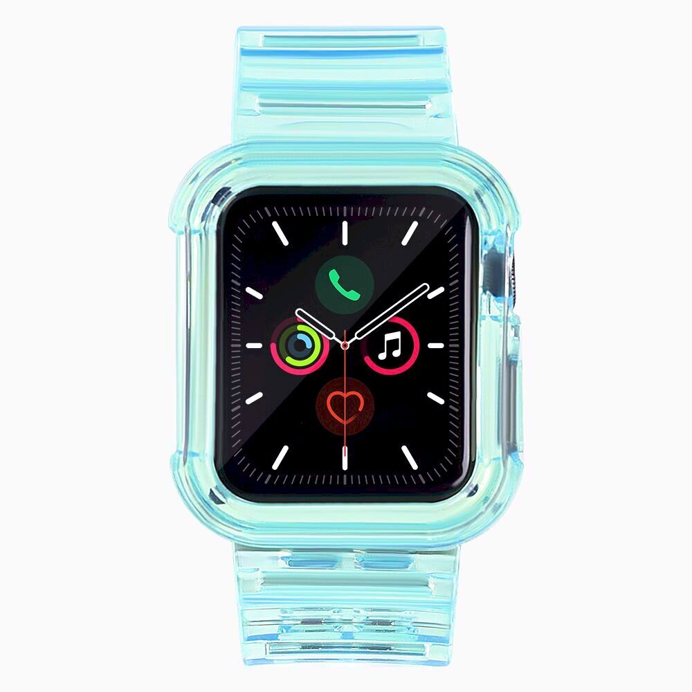 Vahetusrihm Apple Watch 42/44/45mm Fusion Light , sinine hind ja info | Nutikellade ja nutivõrude tarvikud | kaup24.ee