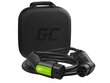 Green Cell kaabel GC tüüp 2 11kW 5m / 16,4 jalga laadimiseks EV / PHEV цена и информация | Elektriautode laadimisjaamad | kaup24.ee