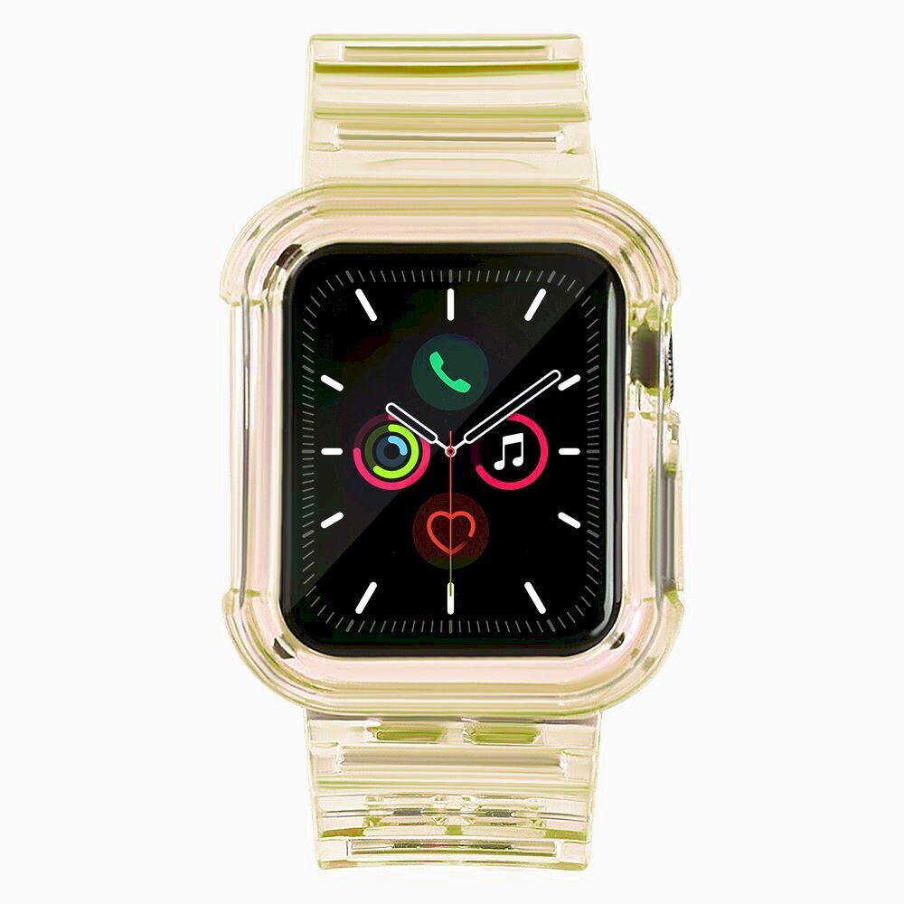 Vahetusrihm Apple Watch 40/42/45 mm Fusion Light, kollane цена и информация | Nutikellade ja nutivõrude tarvikud | kaup24.ee