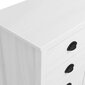 vidaXL puhvetkapp "Hill Range", valge 130 x 40 x 80 cm, männipuit hind ja info | Elutoa väikesed kapid | kaup24.ee