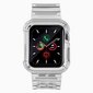 Vahetusrihm Apple Watch 42/44/45 mm Fusion Light Set, must hind ja info | Nutikellade ja nutivõrude tarvikud | kaup24.ee