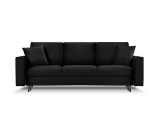 Трехместный диван Mazzini Sofas Cartadera, черный цена и информация | Диваны | kaup24.ee