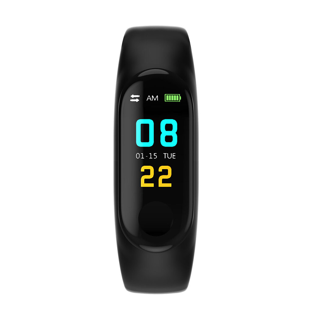 Denver BFH-155 Black цена и информация | Nutivõrud (fitness tracker) | kaup24.ee