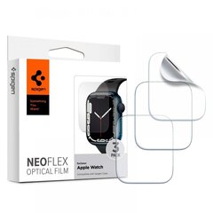 Kaitsekile Spigen Neo Flex HD Apple Watch Series 7 45 mm 3 tk цена и информация | Аксессуары для смарт-часов и браслетов | kaup24.ee