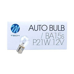 Autopirn M-Tech MT-Z14/10 21W Valge 12 V 10 tk BA15S hind ja info | Autopirnid | kaup24.ee
