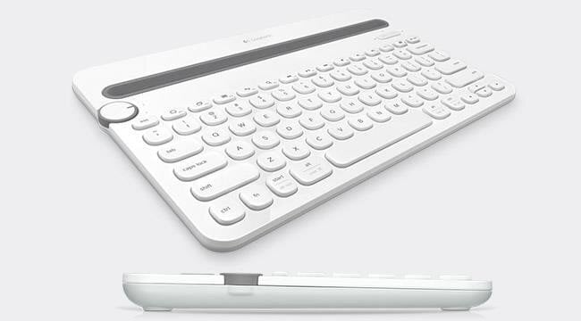 Logitech K480 Klaviatuur, valge hind ja info | Klaviatuurid | kaup24.ee