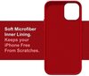 Ümbris Apple iPhone 12 / 12 Pro, eco-nahast, punane (red apple) hind ja info | Telefoni kaaned, ümbrised | kaup24.ee