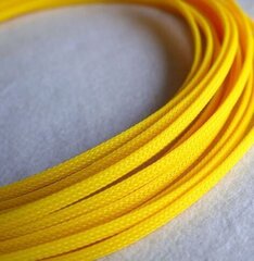 Текстильный кабель, 2х0,5 мм, желтый, 5 м цена и информация | Текстильные провода и клеммные колодки | kaup24.ee