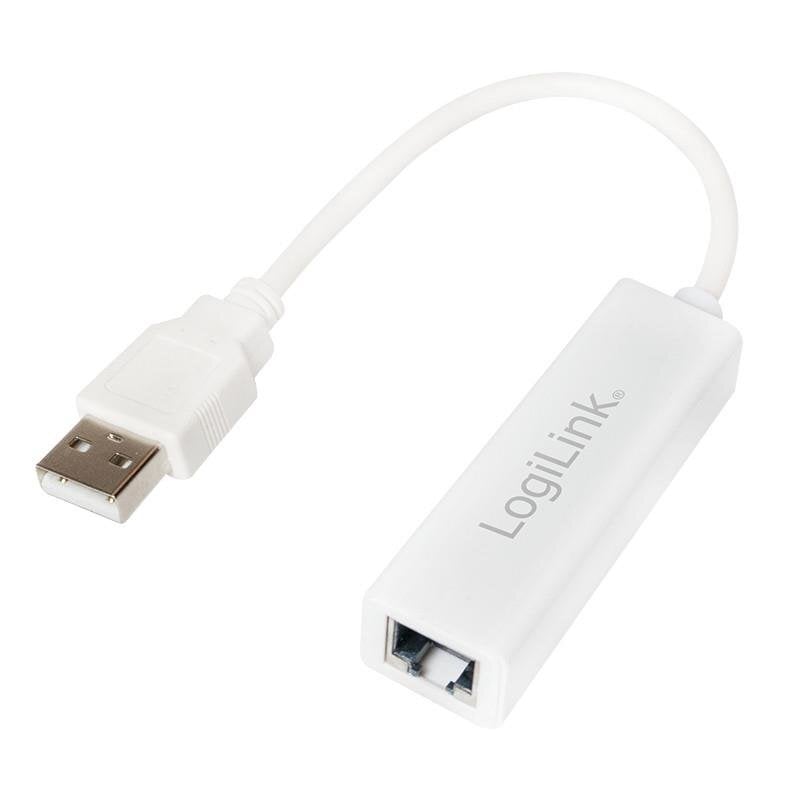 Сетевой провод LogiLink USB 2.0->Ethernet адаптер цена | kaup24.ee