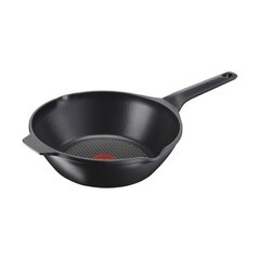 Wok-pann Tefal AROMA Ø 28 cm Titanium Excellence Must hind ja info | Pannid | kaup24.ee