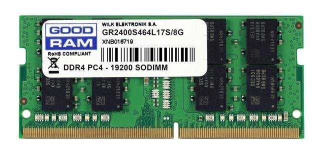 GoodRam GR2666S464L19S/8G hind ja info | Operatiivmälu (RAM) | kaup24.ee